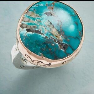 Tranquil Turquoise Ring JesMaharry

Turquoise and Gold Ring